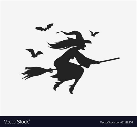 Witchcraft 101: How to Make a Witch Silhouette with Broom Stencil